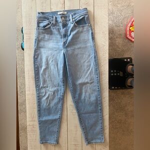 Levi's Light Blue High Rise Women's Jeans